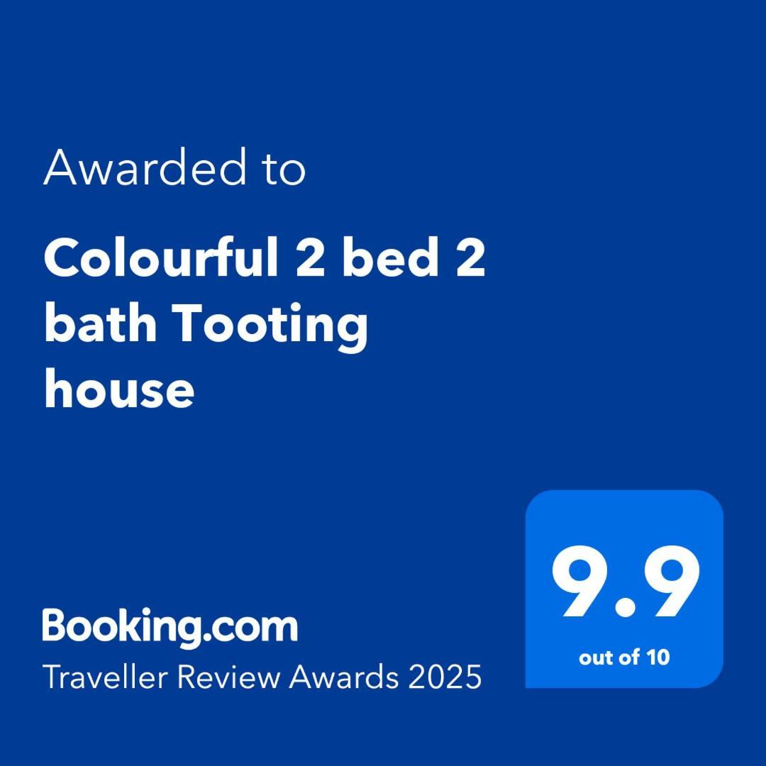 Colourful 2 Bed 2 Bath Tooting House Londres Exterior foto